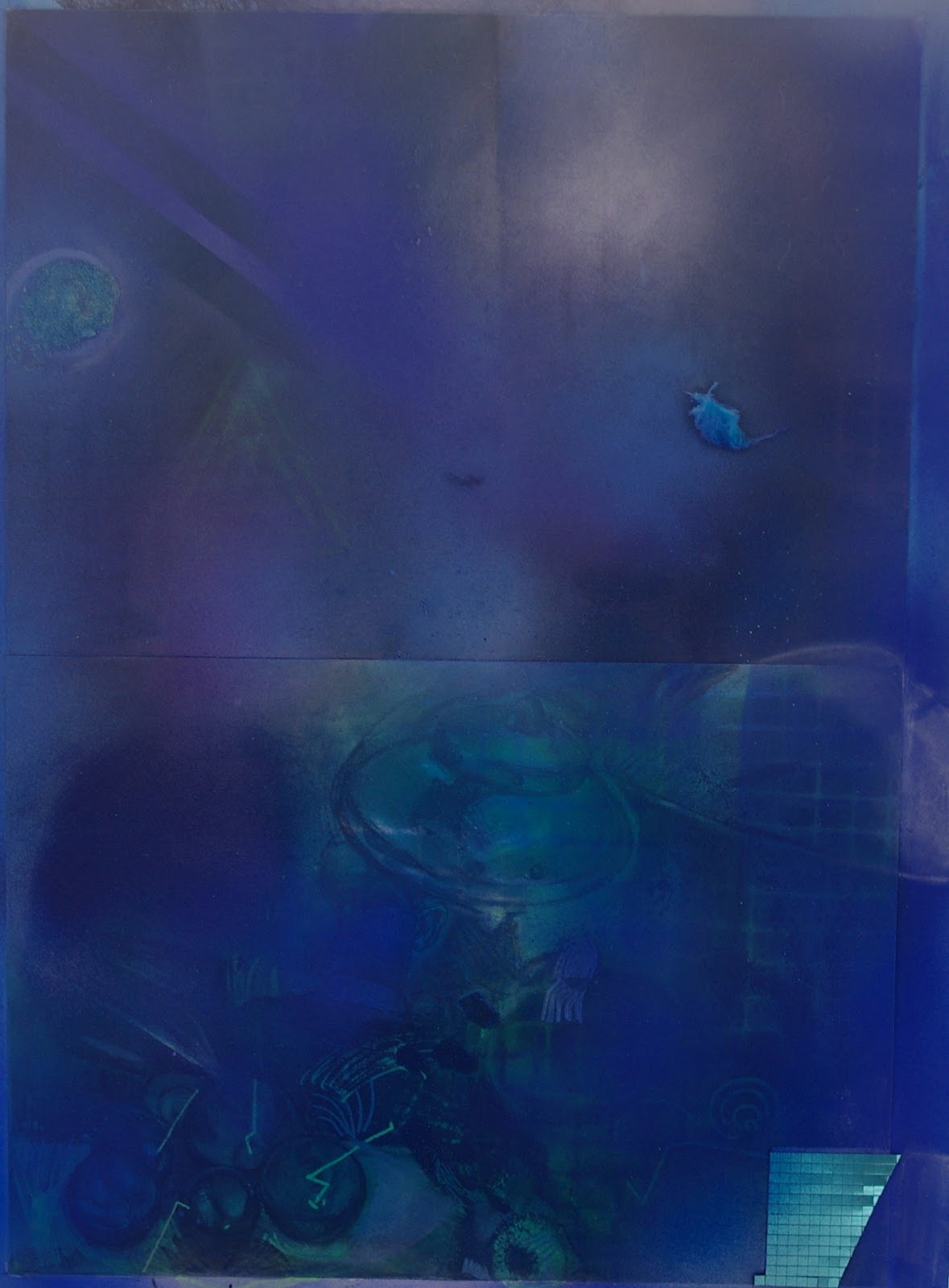  BLUE PAINTINGS