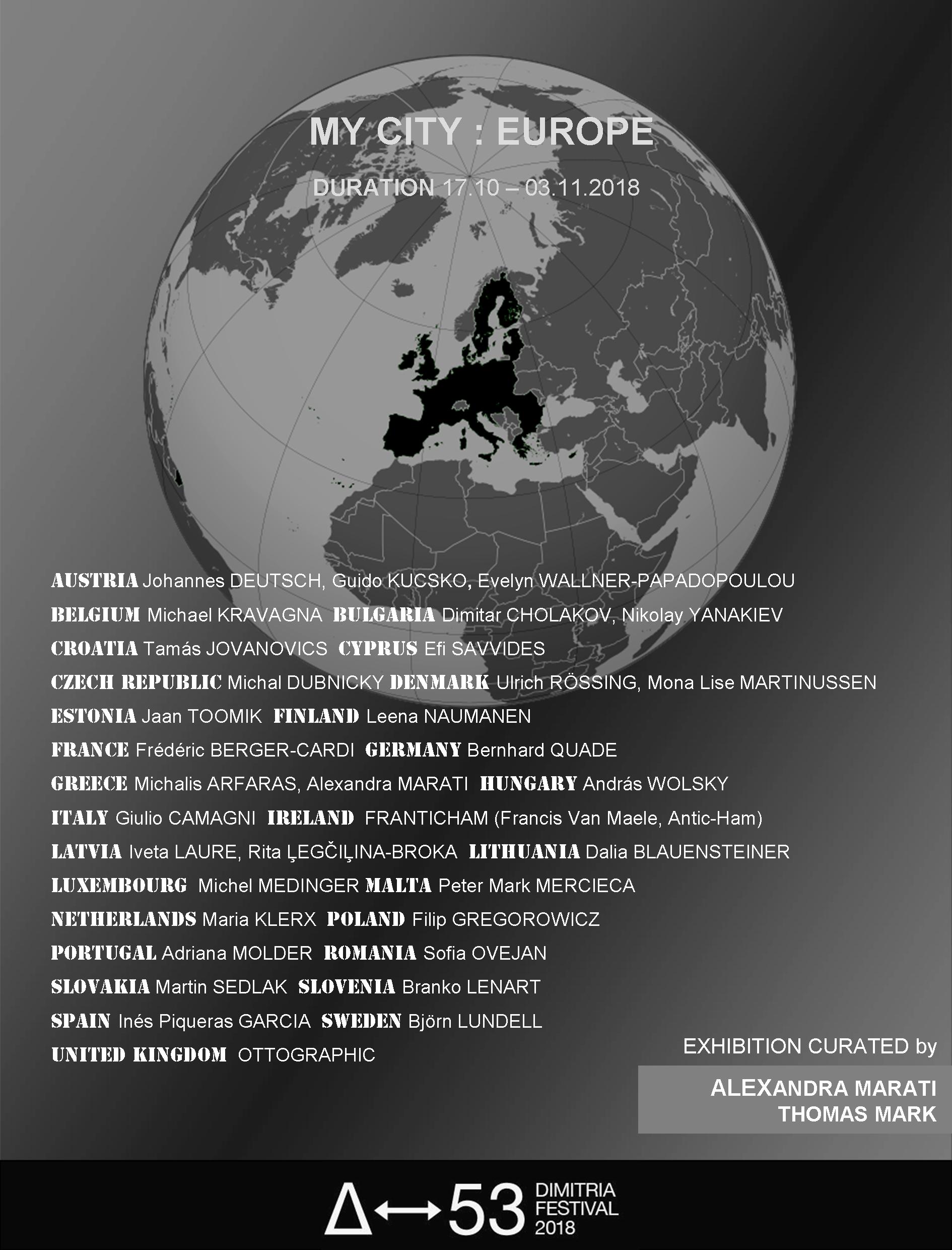 MY CITY: EUROPE <br>